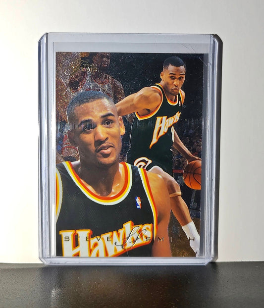 Steve Smith 1995-96 Flair NBA #4 Card Atlanta Hawks