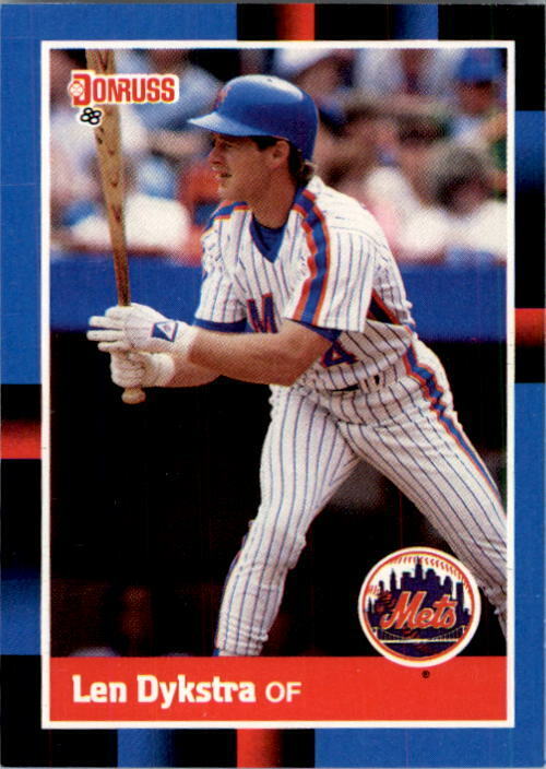 1988 Lenny Dykstra Donruss Baseball Card #364