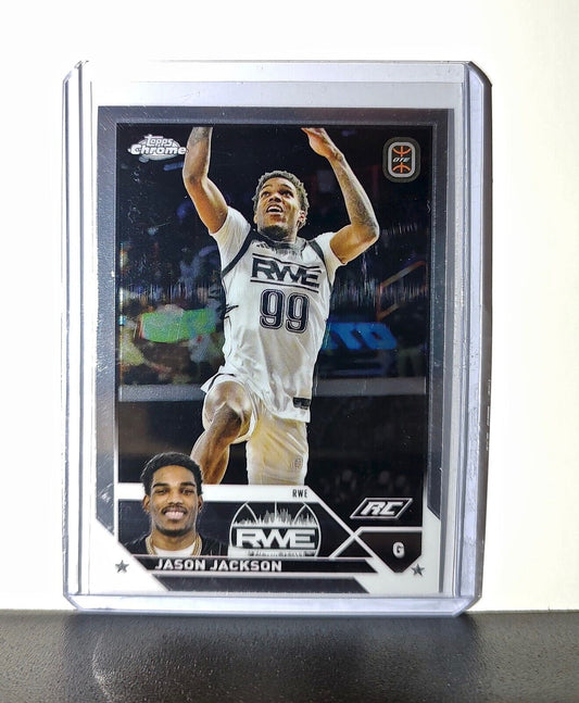 Jason Jackson Rookie Card 2023-24 Topps Chrome Overtime #93 RWE