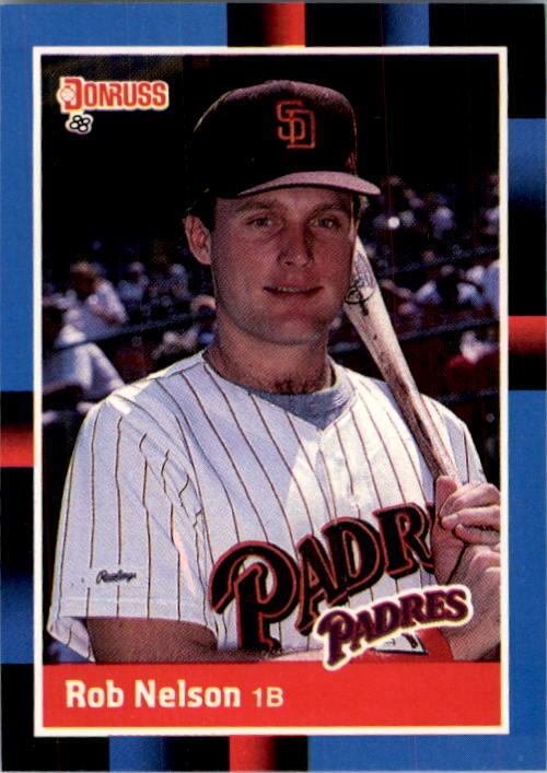 1988 Rob Nelson Donruss Baseball Card #574