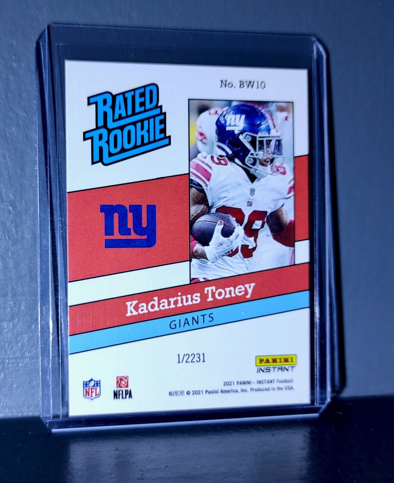 Kadarius Toney 2021 Panini NFL Rated Rookie Retro #10 Rookie Card 1/2231