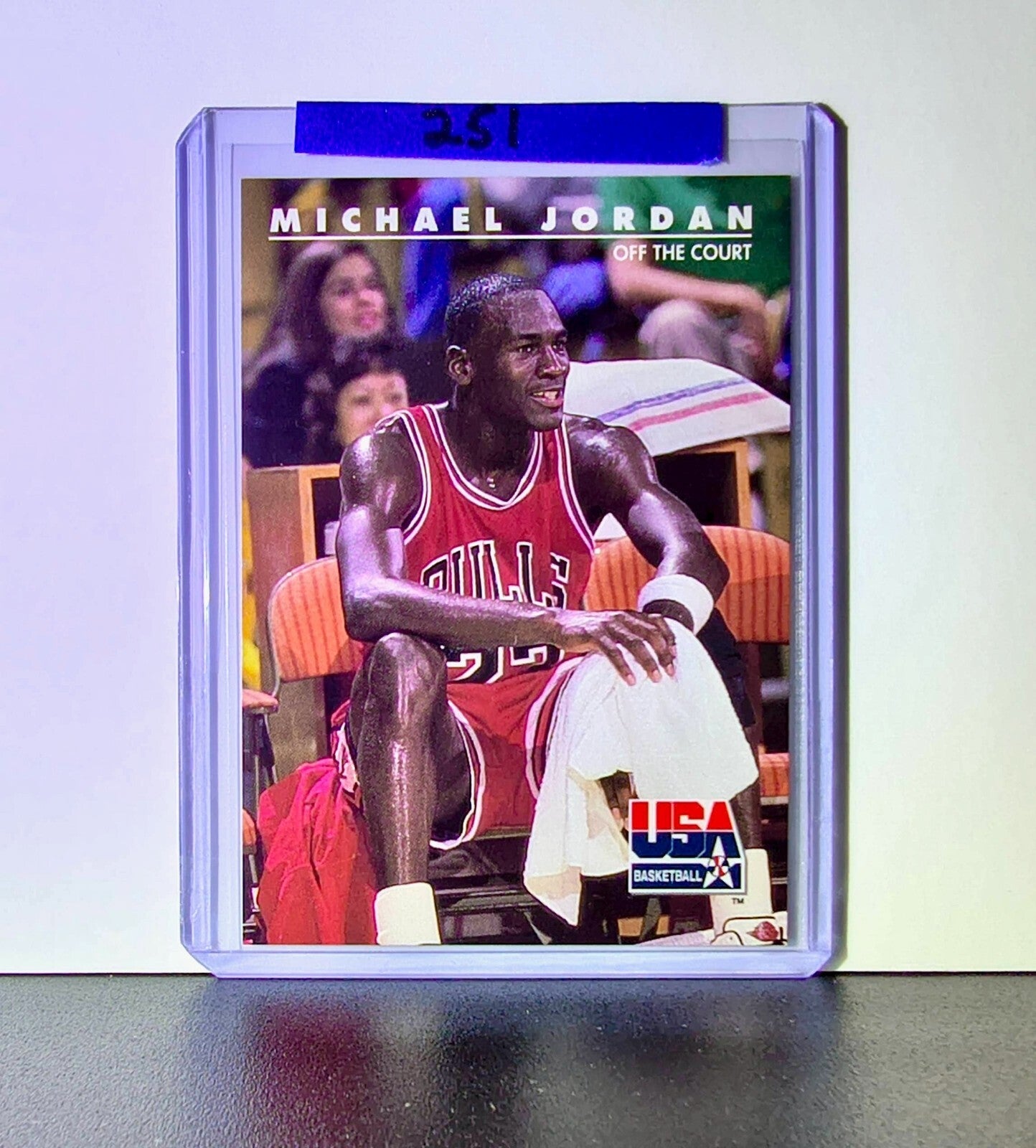 Michael Jordan 1992-93 Skybox USA Basketball #41 Basketball Card Chicago Bulls