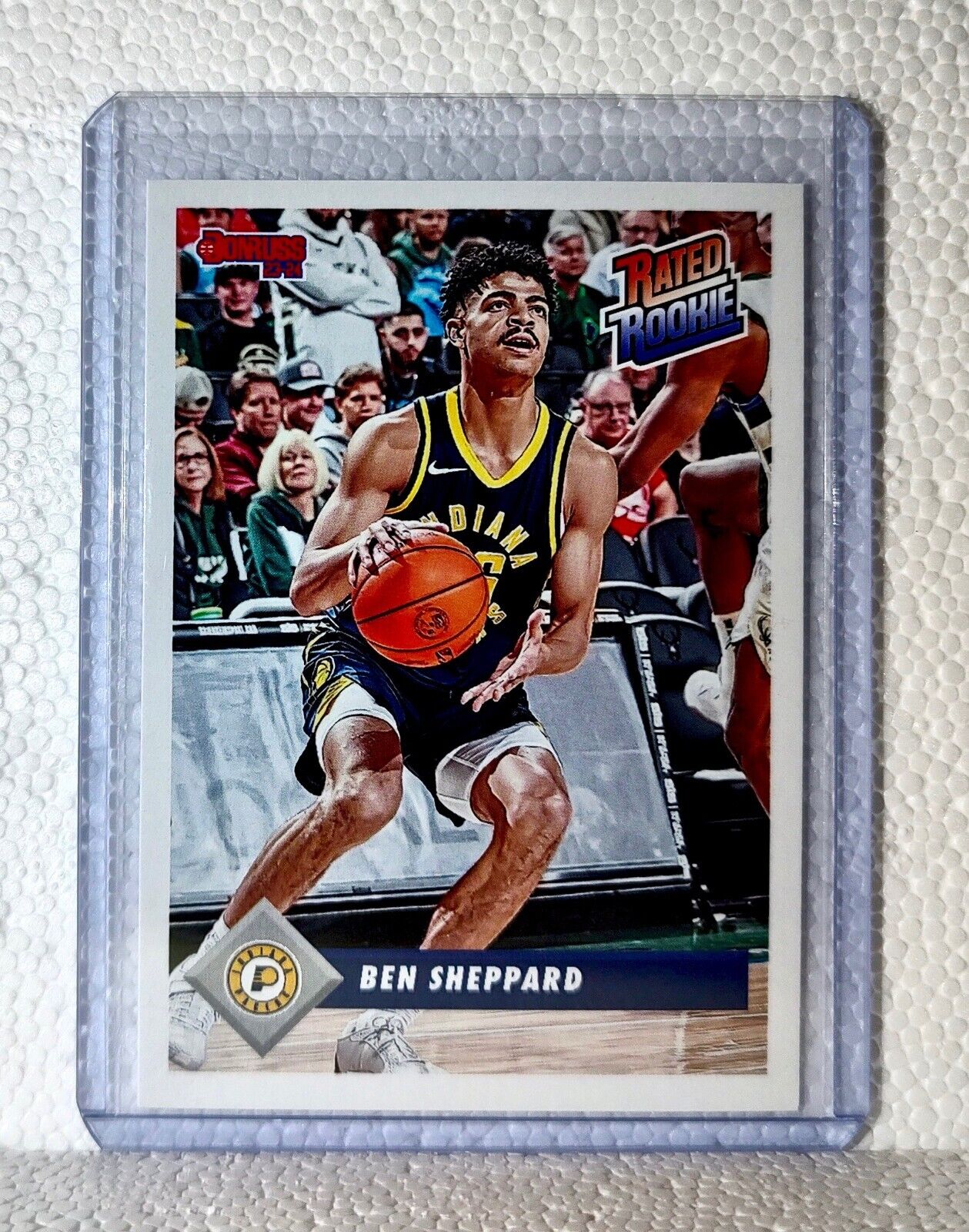 Ben Sheppard 2023-24 Panini NBA #29 Rated Rookie Retro Card Pacers 1/715