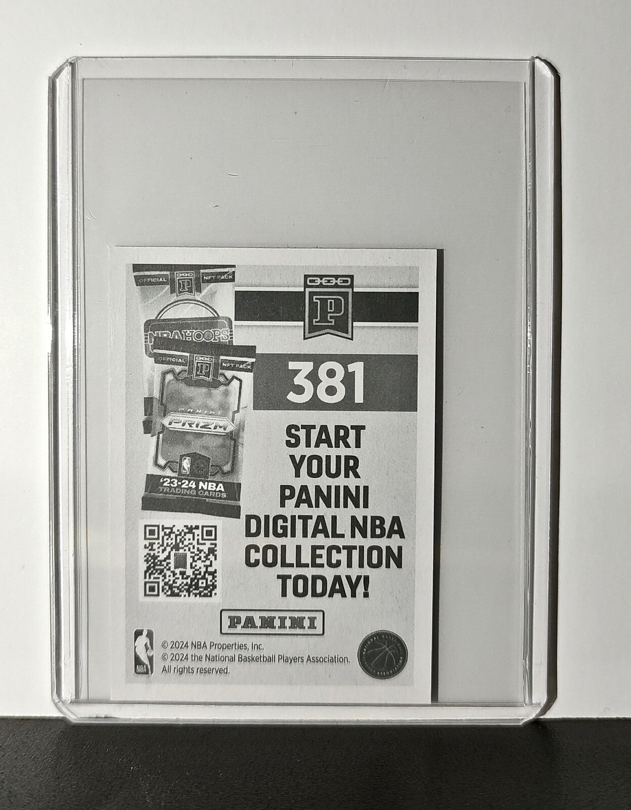 Jaren Jackson Jr. 2024-25 Panini NBA #381 Foil Sticker Card Memphis Grizzlies