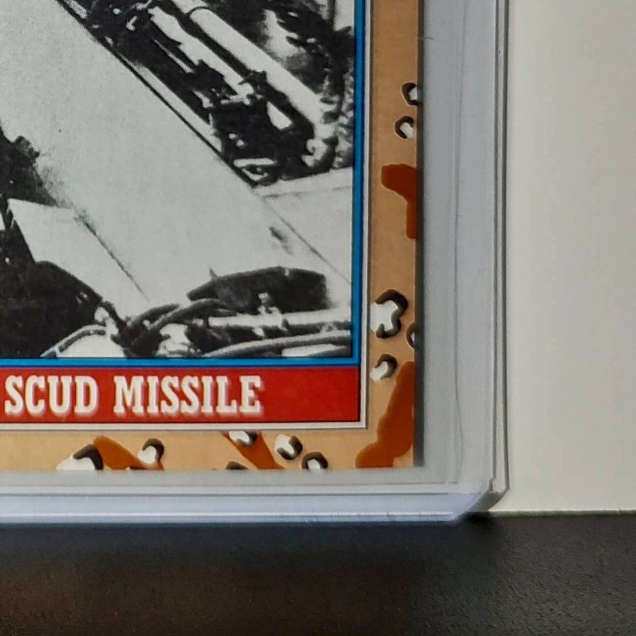 Iraq’s SCUD Missile 1991 Topps Desert Storm #101 Card