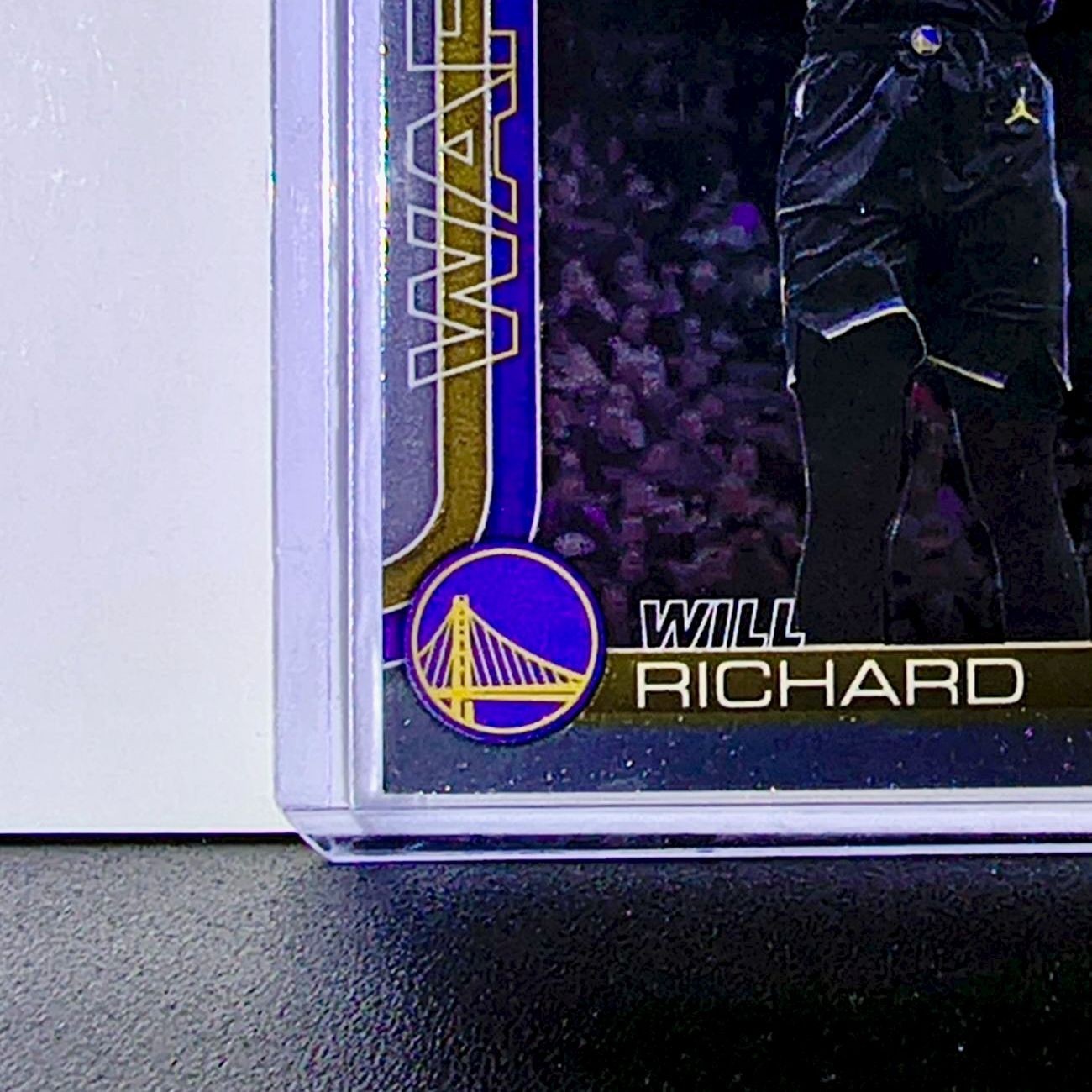 Will Richard Rookie 2025-26 NBA Topps Chrome Update #196 Card State Warriors