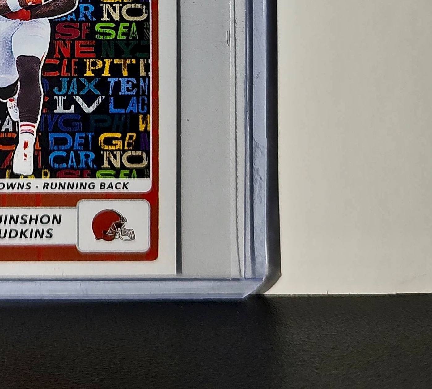 Quinshon Judkins Rookie 2025 Panini NFL #558 Draft Sticker Browns