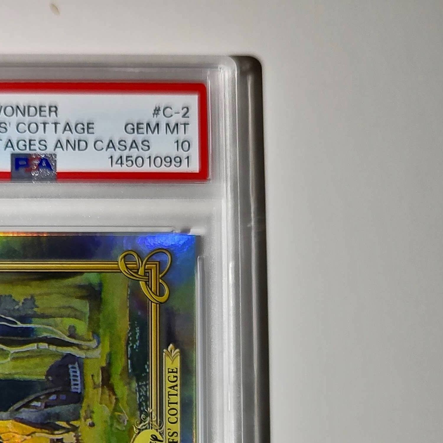 The Seven Dwarfs' Cottage 2025 Topps Disney #C-2 Card PSA 10