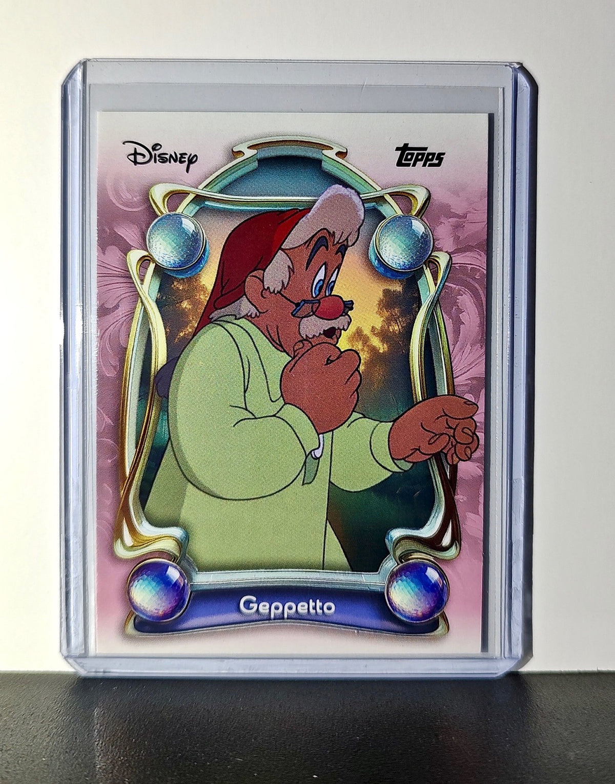 Geppetto 2025 Topps Disney Wonder #8 Card Pinocchio