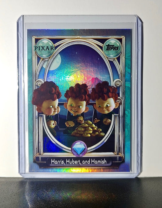 Harris, Hubert, and Hamish 2025 Topps Disney Wonder #147 Diamond Card Brave