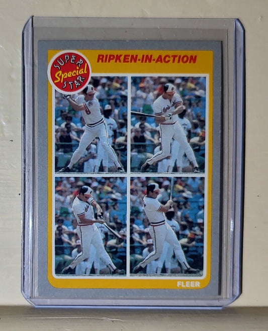 1985 Cal Ripken Jr Fleer Super Special Star #626 MLB Baseball Card Orioles