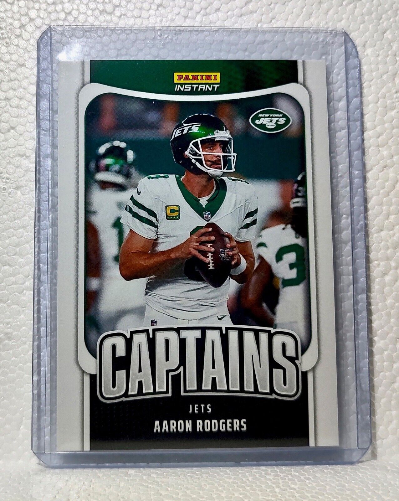 Aaron Rodgers 2023 Panini NFL Captain #25 Football Card New York Jets 1/331