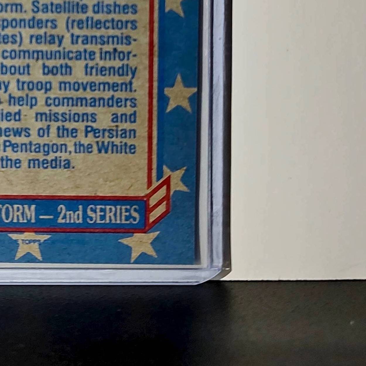Satellite Communications 1991 Topps Desert Storm #173 Card