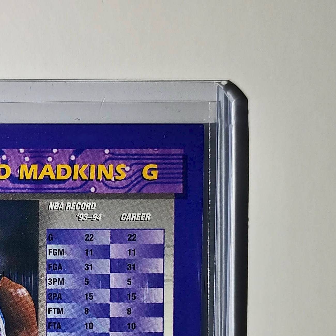 Gerald Madkins 1994-95 Topps Finest #188 Basketball Card