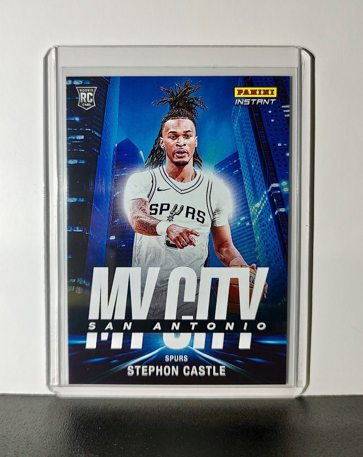 Stephon Castle Rookie 2024-25 Panini MyCity NBA #22 Basketball Spurs 1/268