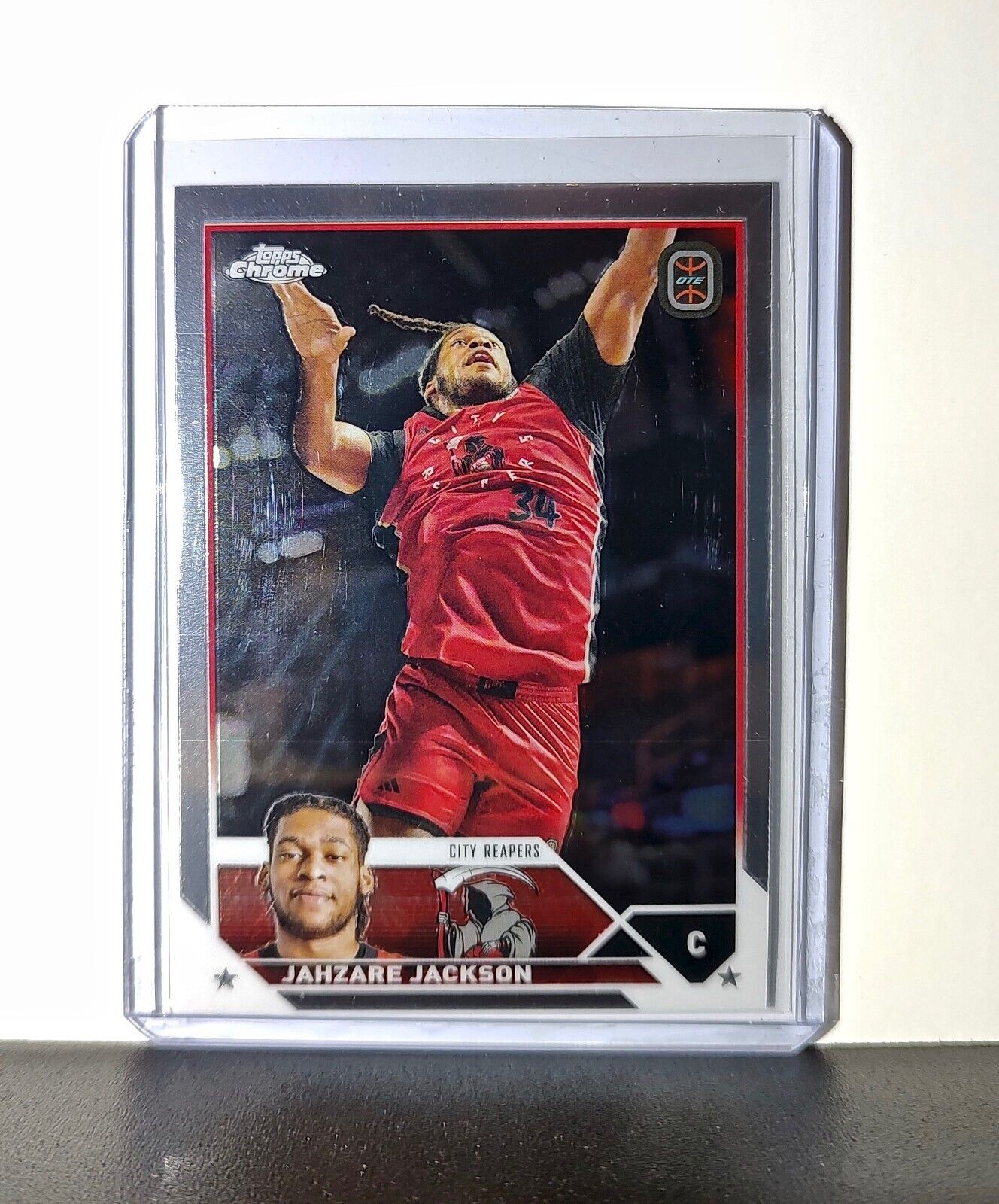 Jahzare Jackson 2023-24 Topps Chrome Overtime #40 Card City Reapers