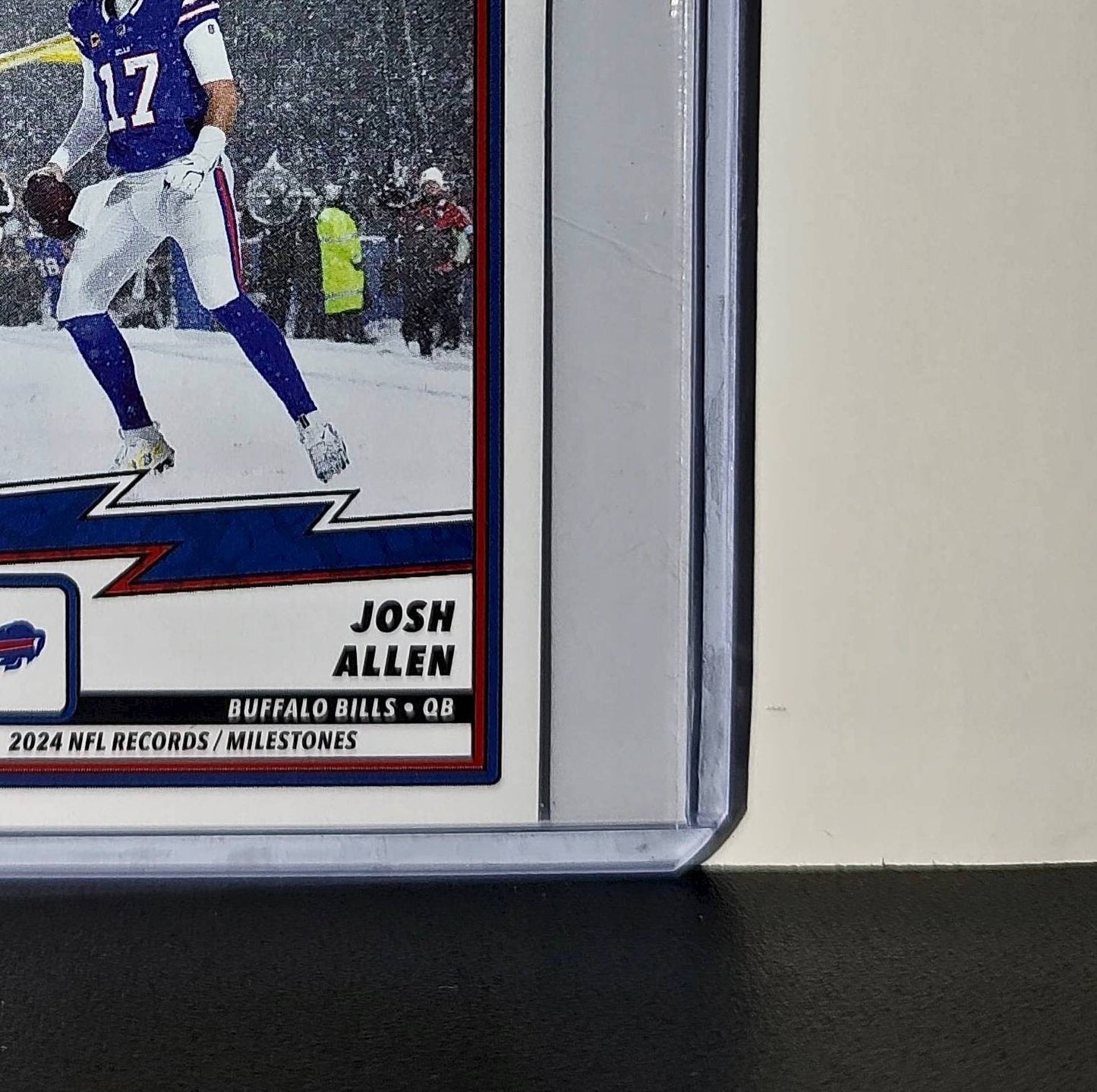 Josh Allen 2025 Panini NFL #24 Record/Milestone Sticker