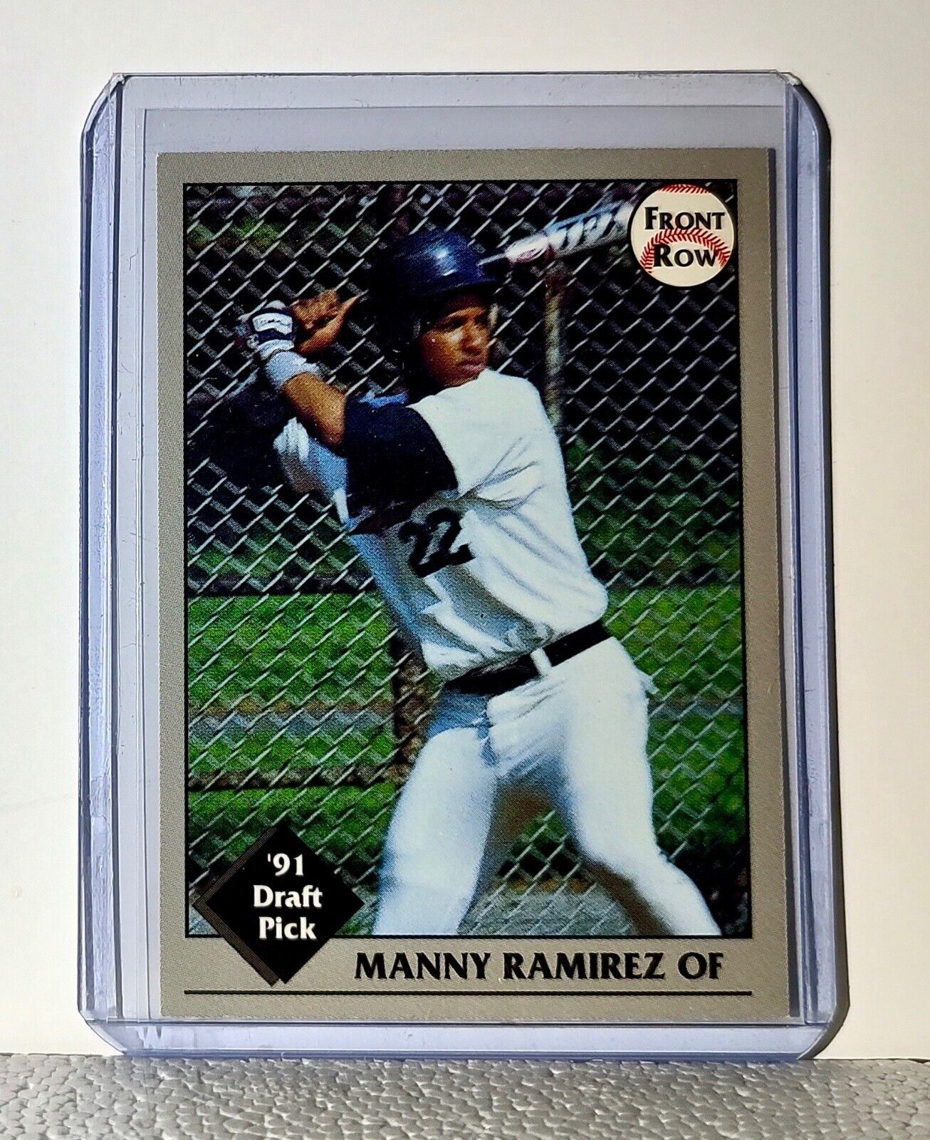 Manny Ramirez 1991 Front Row MLB #47 Draft Baseball Card Cleveland Indians