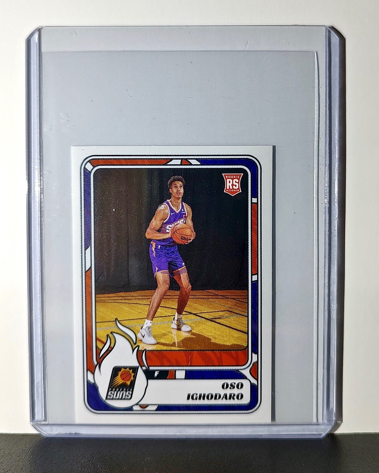 Oso Ighodaro Rookie 2024-25 Panini NBA #434 Sticker Card Phoenix Suns