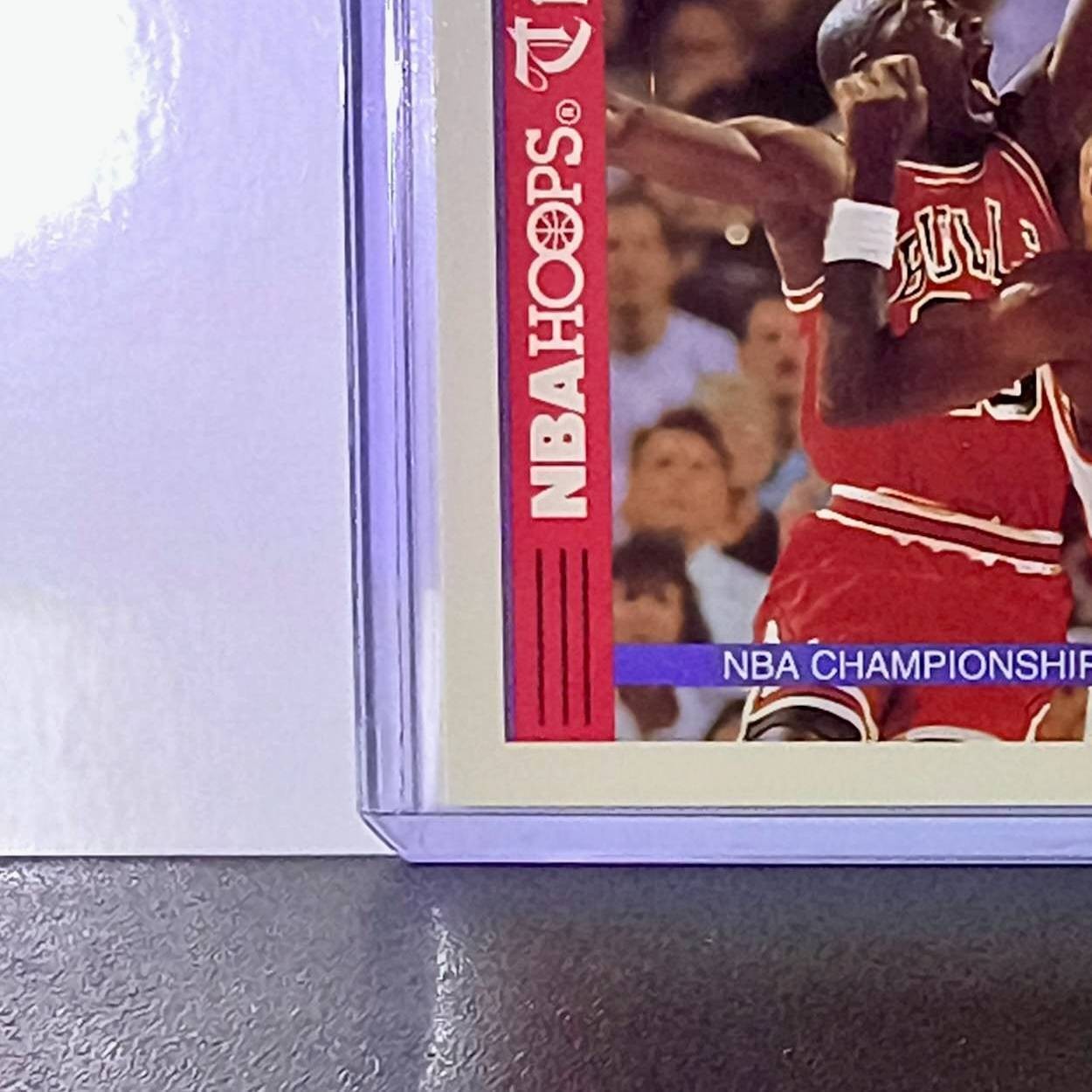 Michael Jordan 1992-93 NBA Hoops Tribune #TR1 Basketball Card Chicago Bulls