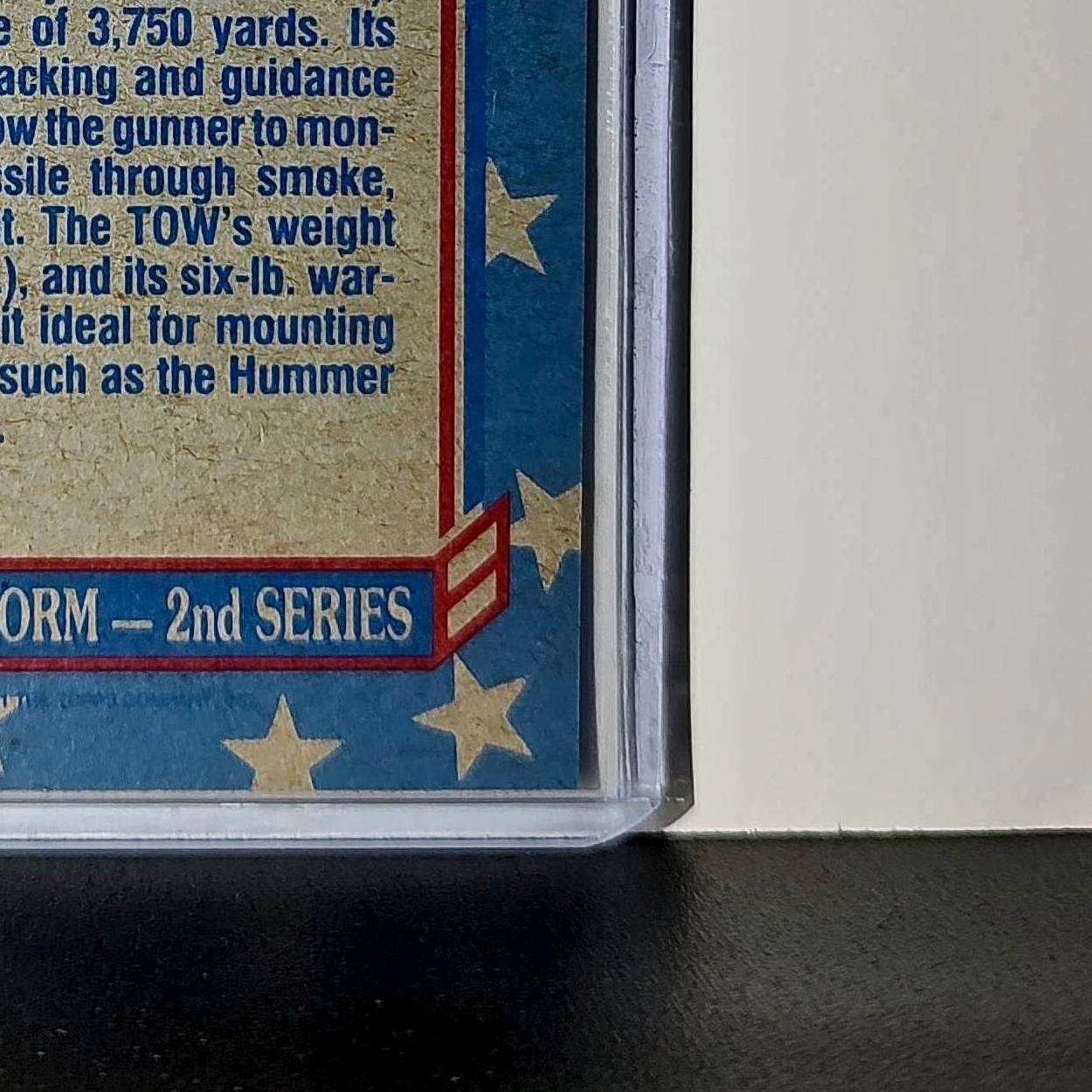 TOW Missile 1991 Topps Desert Storm #98 Card