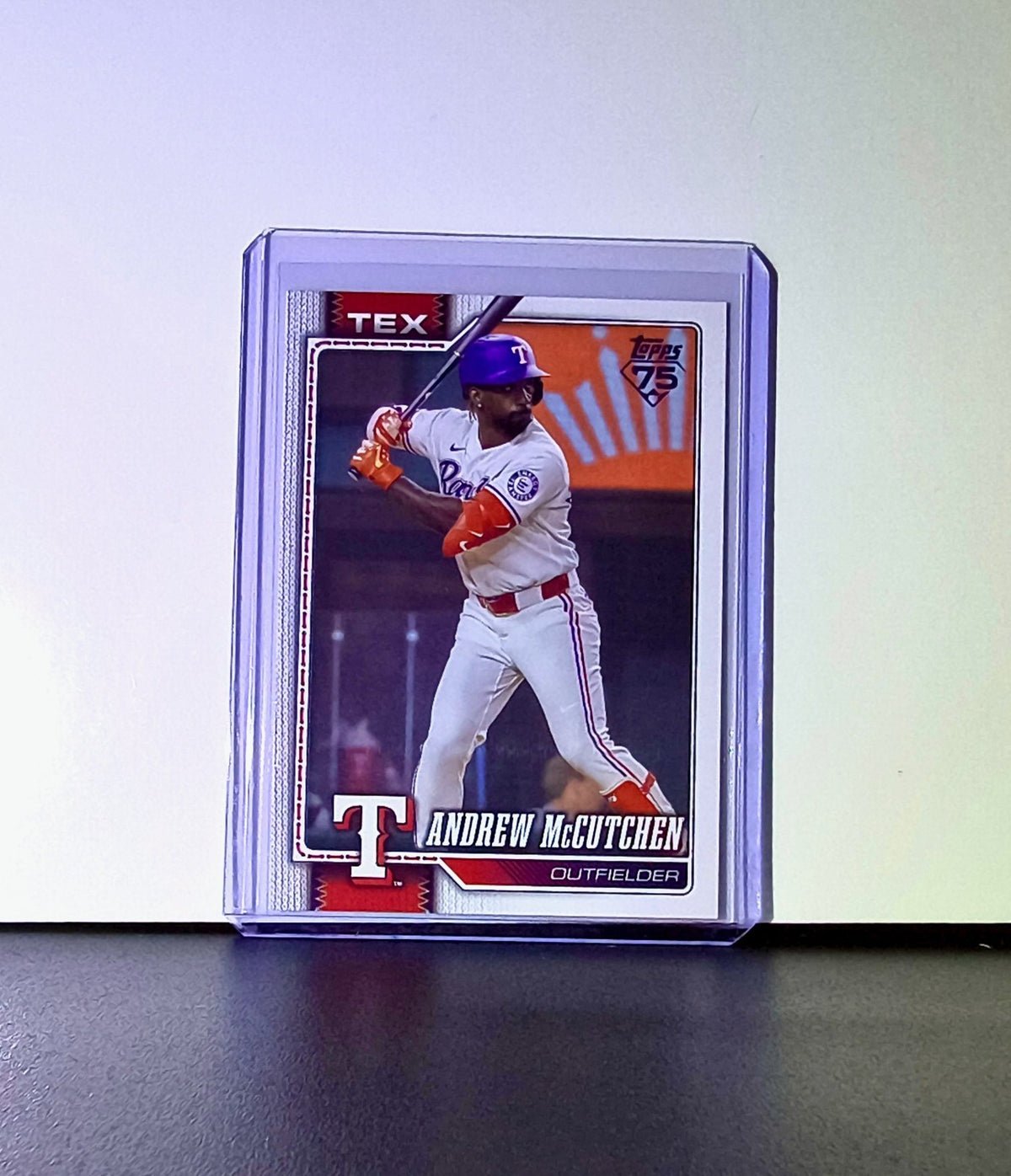 Andrew McCutchen 2026 Topps Update MLB #US100 Card Texas Rangers