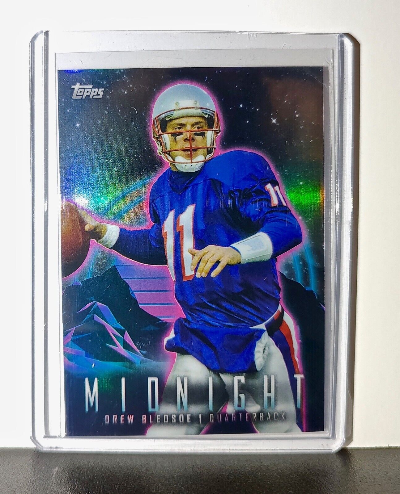 Drew Bledsoe 2023 Topps Midnight NFL #332 Card New England Patriots