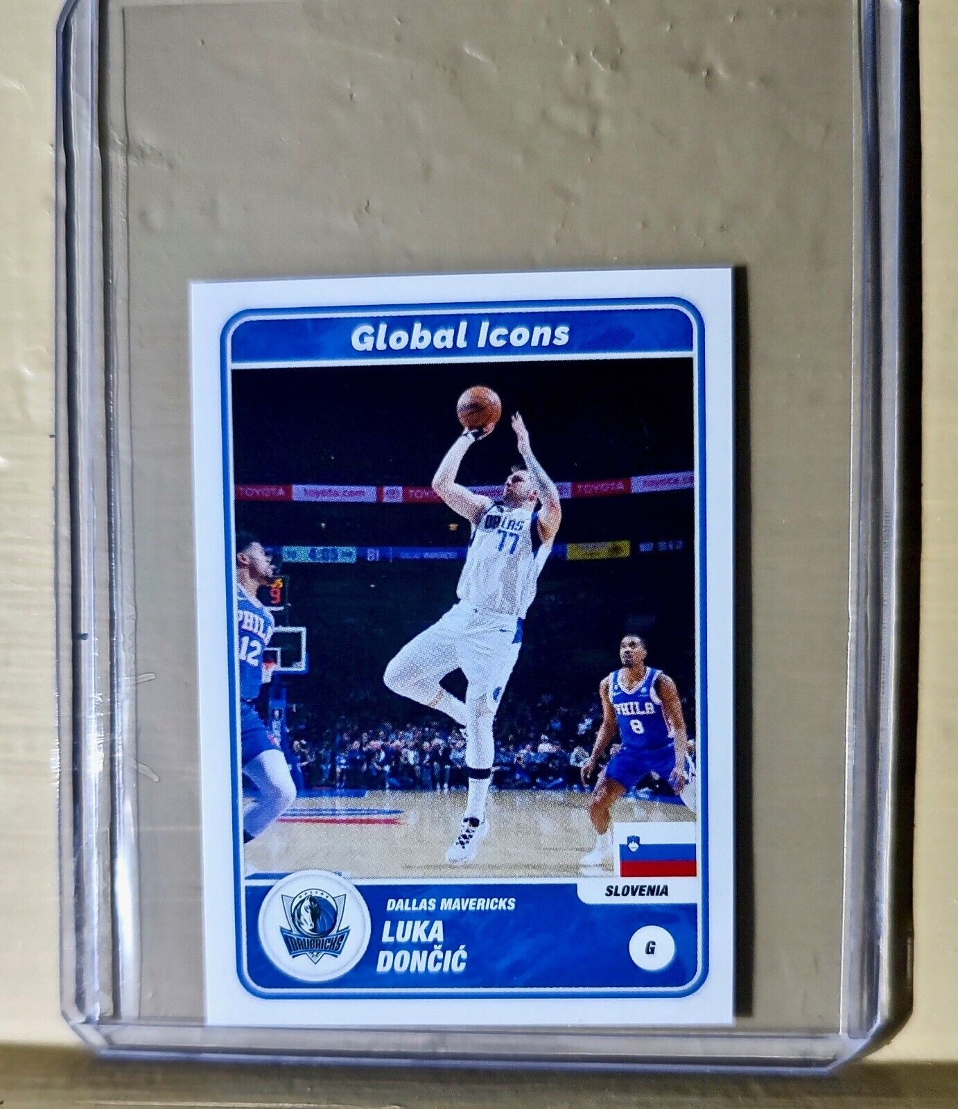 2023-24 Luka Dončić Panini NBA Basketball #67 Global Icons Sticker