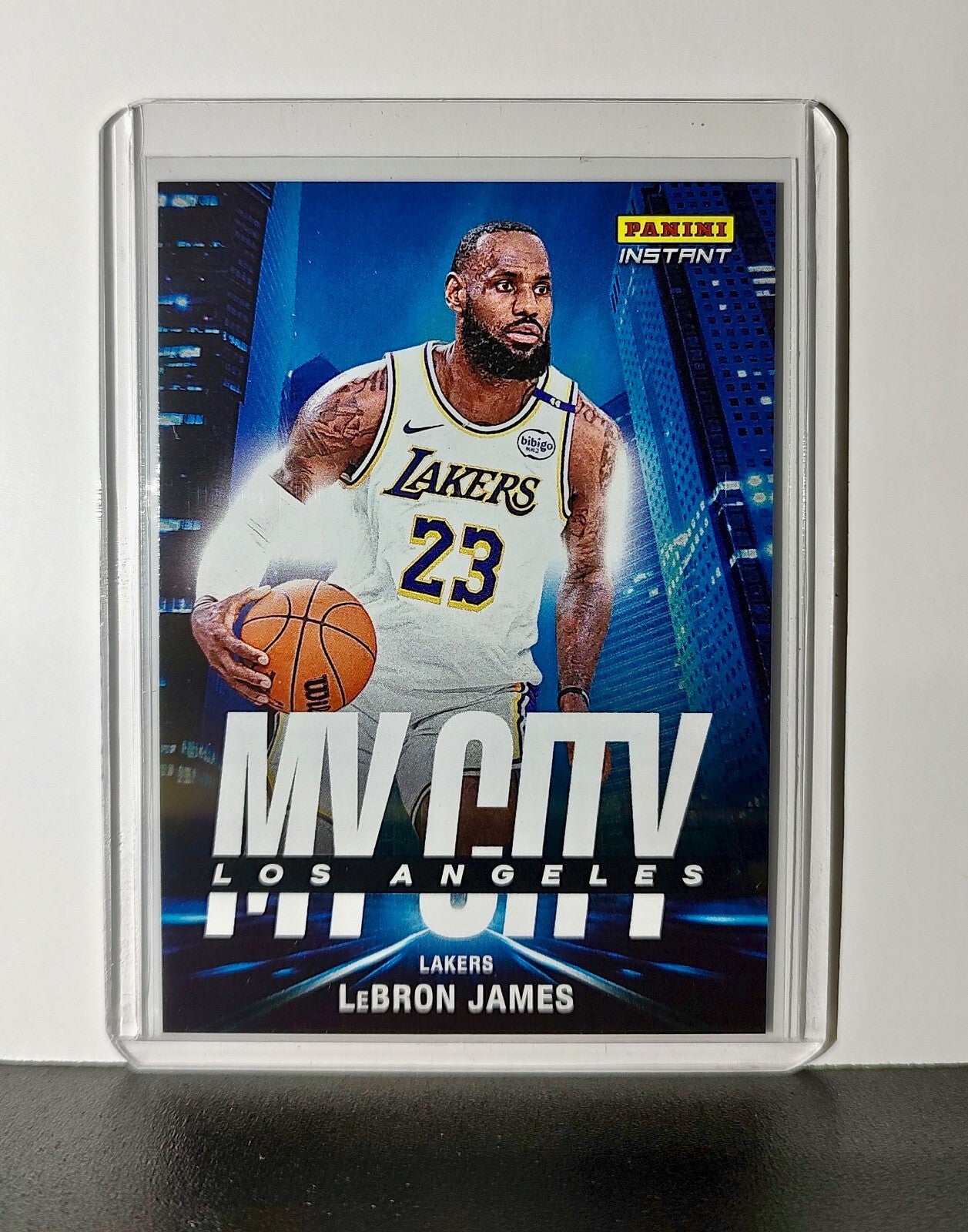 LeBron James 2024-25 Panini MyCity NBA #2 Basketball Card LA Lakers 1/268