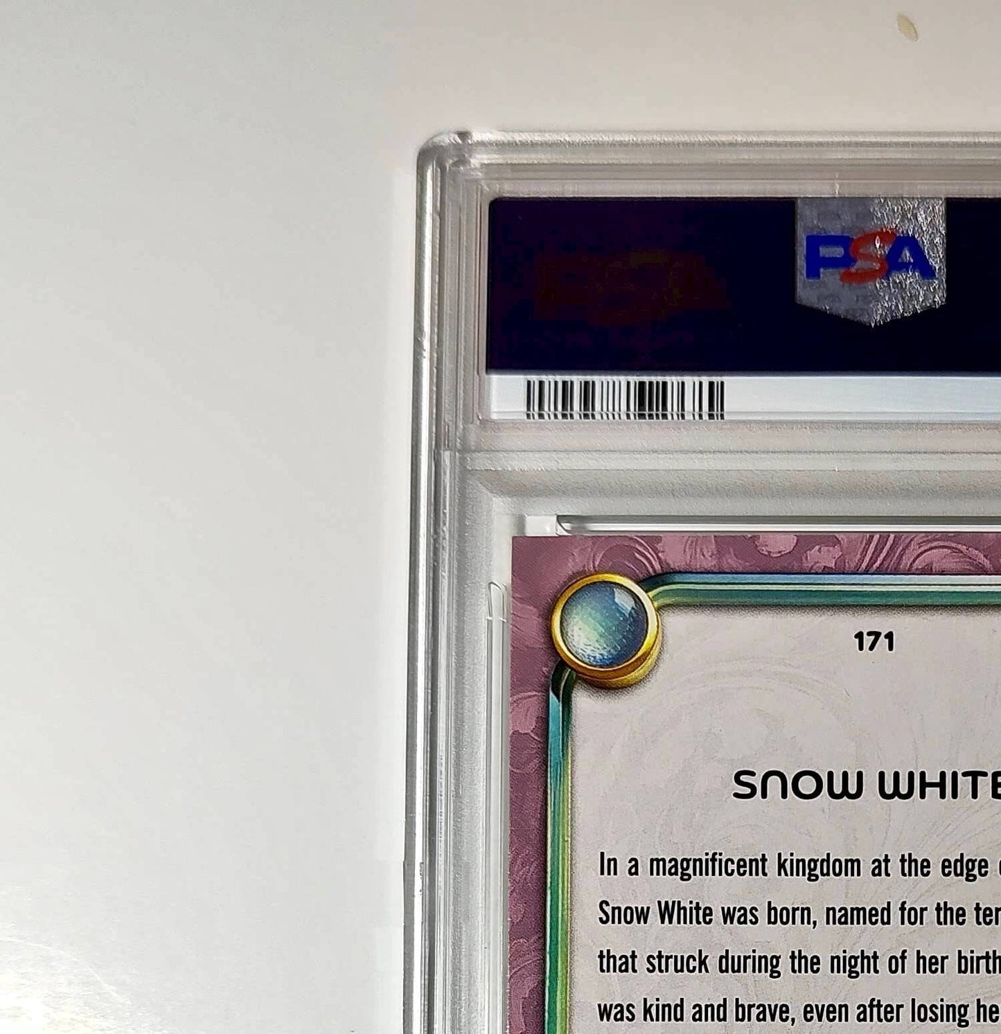 Snow White  2025 Topps Disney Cartoon Princess #171 Card PSA 9