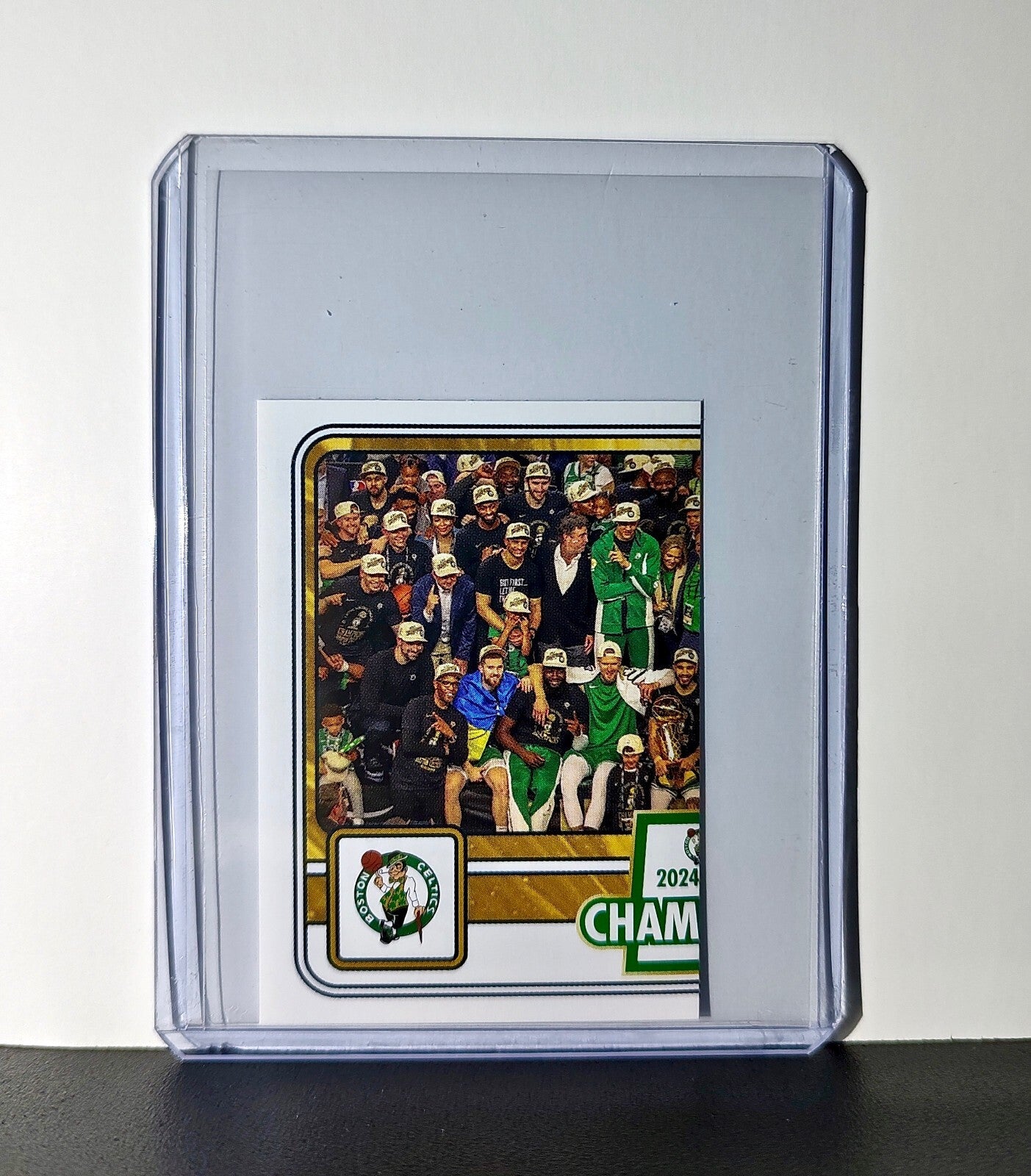 2023-24 NBA Champions NBA #30 Sticker Card Boston Celtics