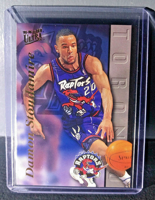 1995-96 Damon Stoudamire Fleer Ultra #253 Raptors Expansion Team Basketball Card