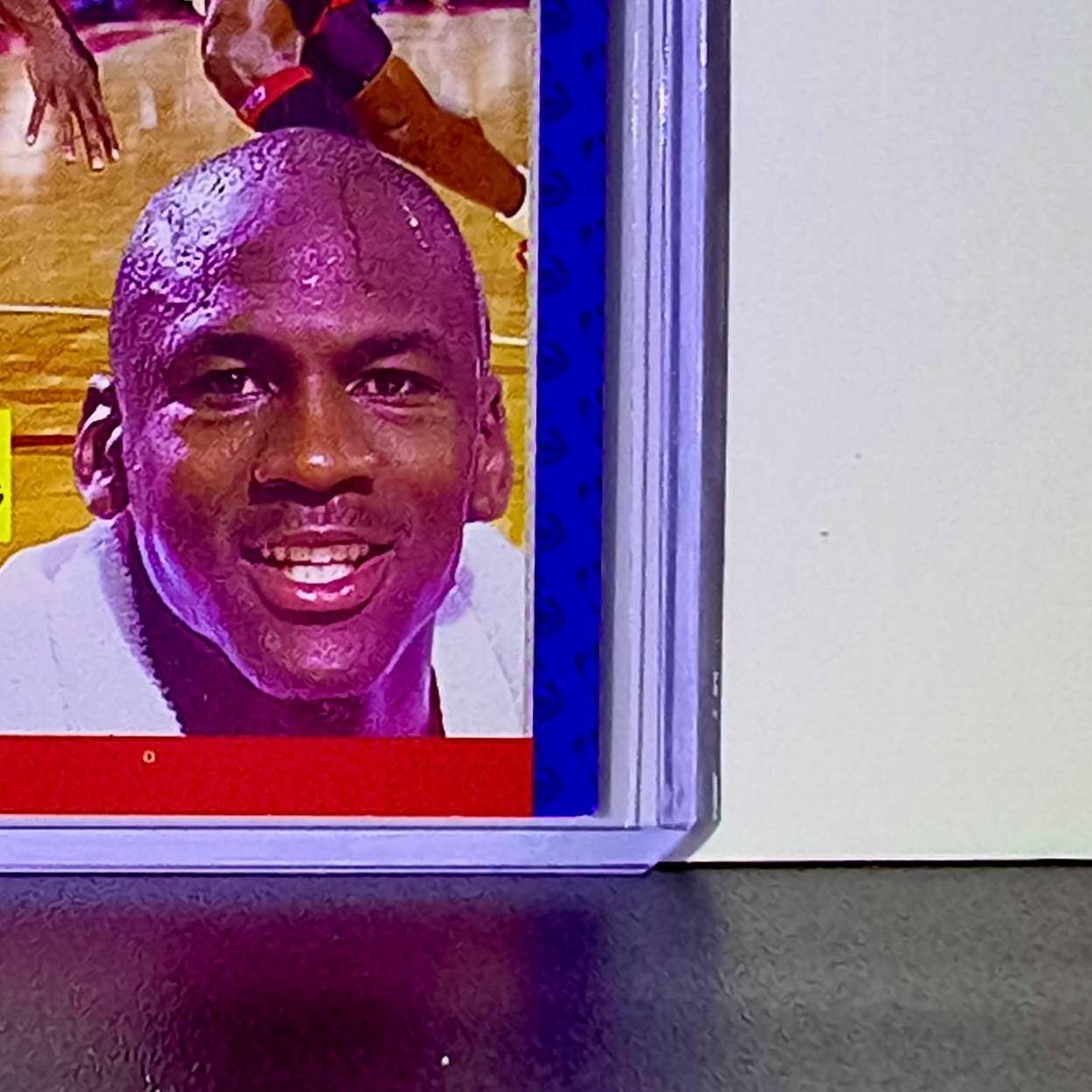 Michael Jordan 1991-92 Fleer All-Star Team #211 Basketball Card Chicago Bulls