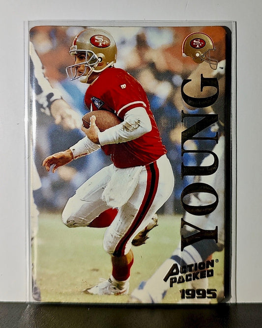 Steve Young 1995 Pinnacle NFL #13 Card San Francisco 49ers