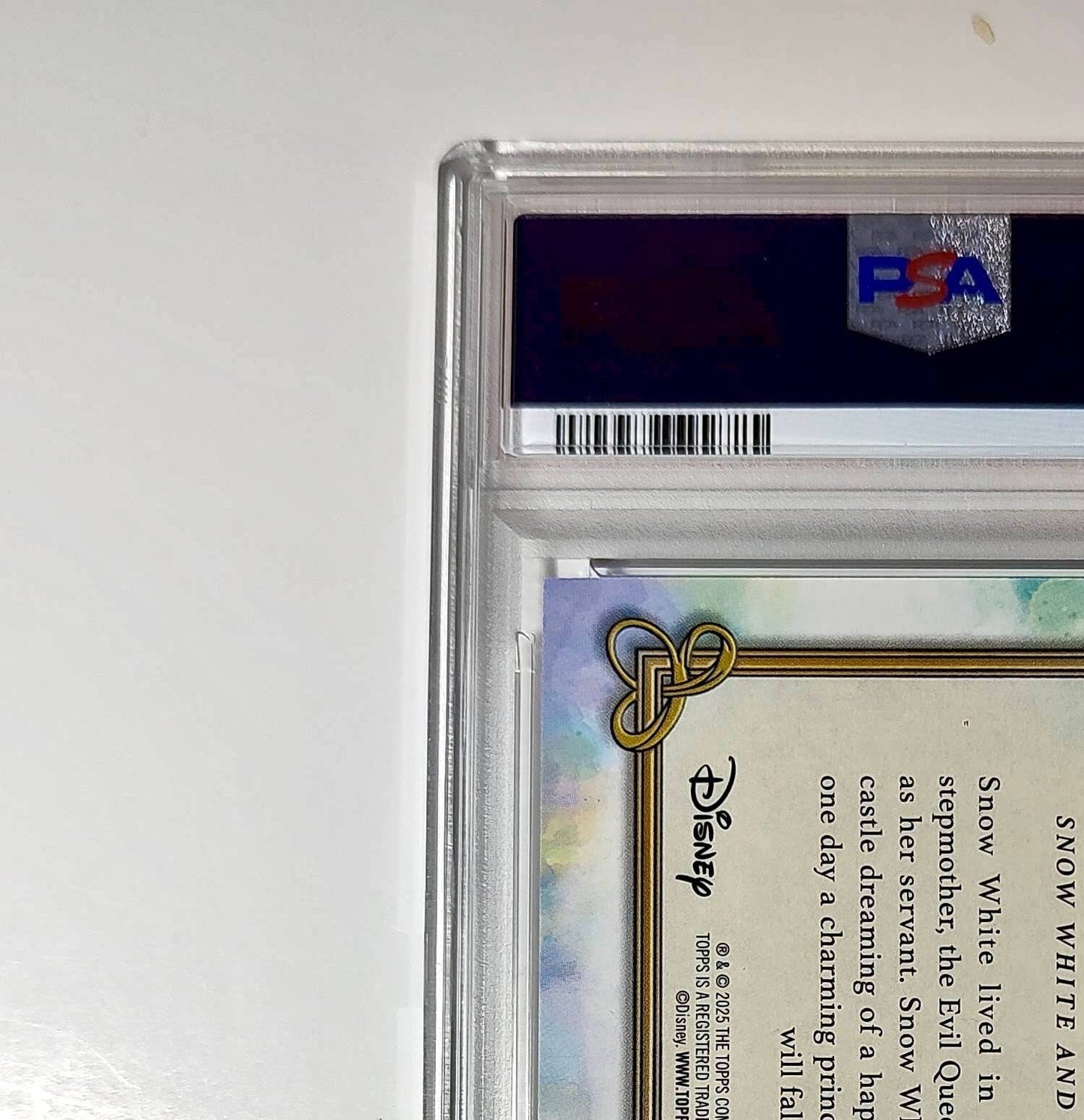 The Queen's Castle 2025 Topps Disney #C-1 Card PSA 9
