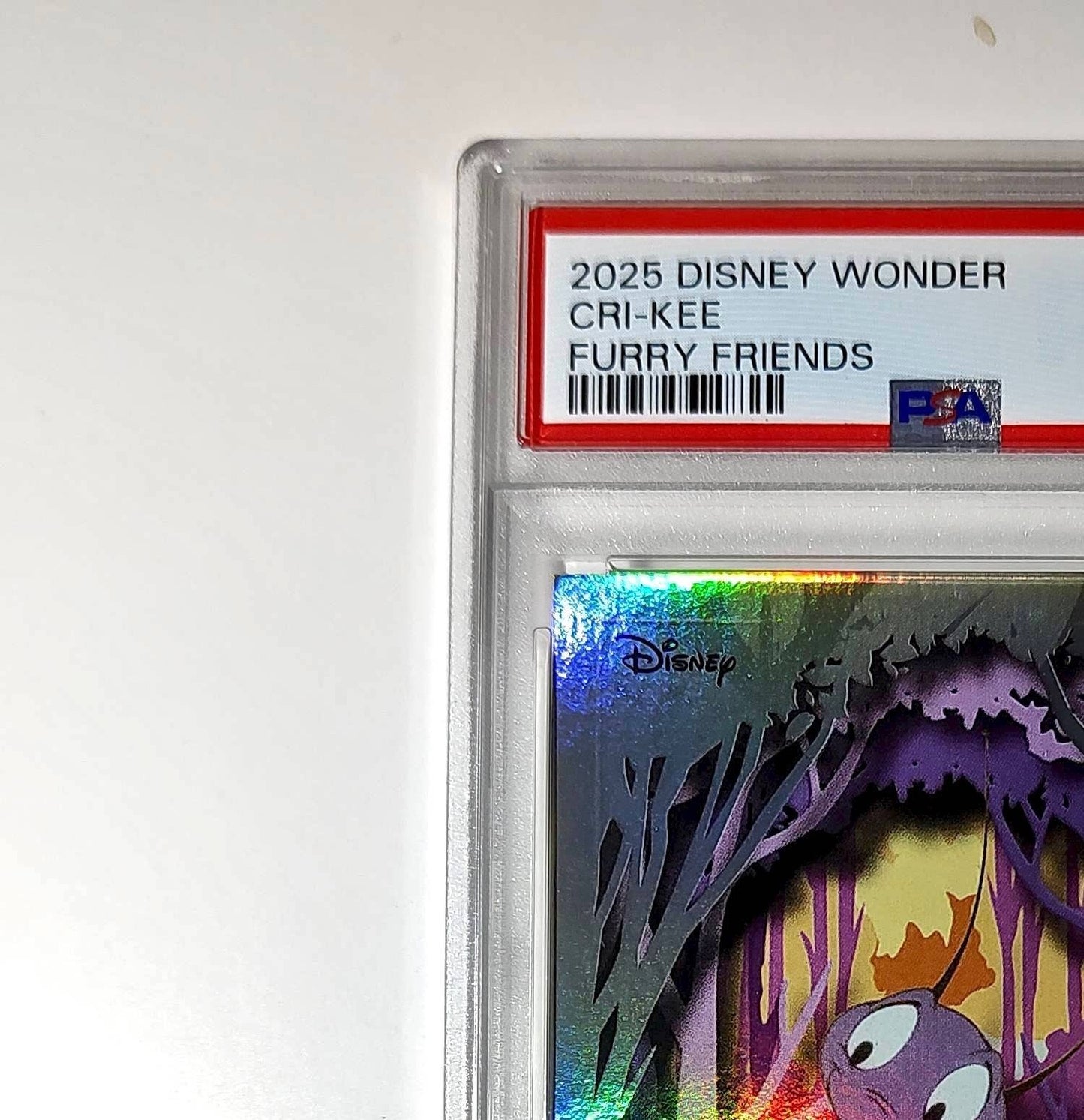 Cri-Kee 2025 Topps Disney #FF-17 Furry Friends Card Mulan PSA 9