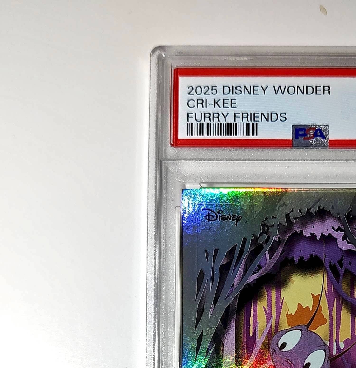 Cri-Kee 2025 Topps Disney #FF-17 Furry Friends Card Mulan PSA 9