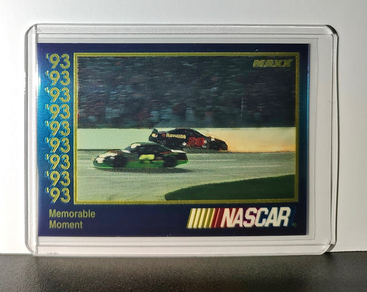 Memorable Moment 1993 Maxx Premier Plus Racing #60 NASCAR Card SABCO Racing