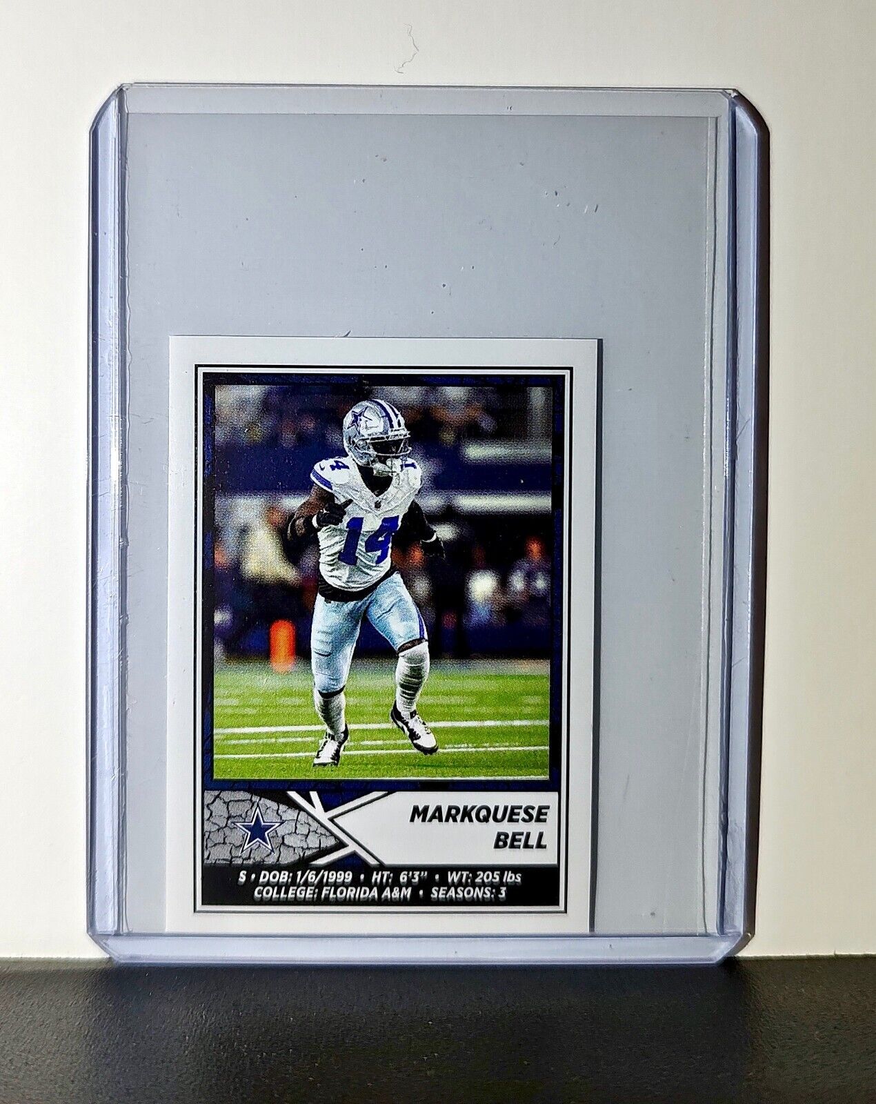 Markquese Bell 2024 Panini NFL Sticker #311 Dallas Cowboys