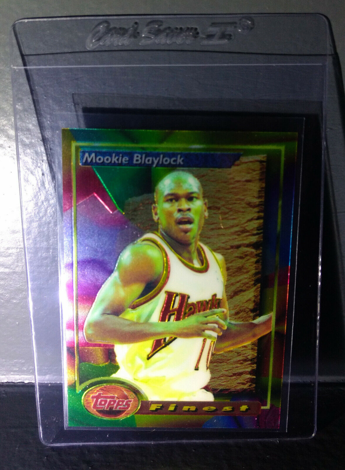 1993-94 Topps Finest Mookie Blaylock #135 Basketball Card