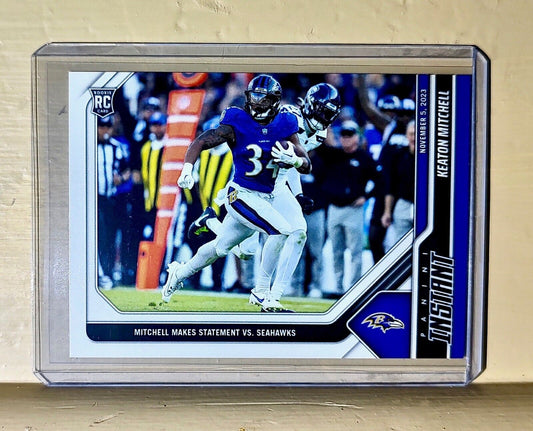 Keaton Mitchell 2023 Panini NFL Rookie Football #37 Card 1 of 128 Ravens