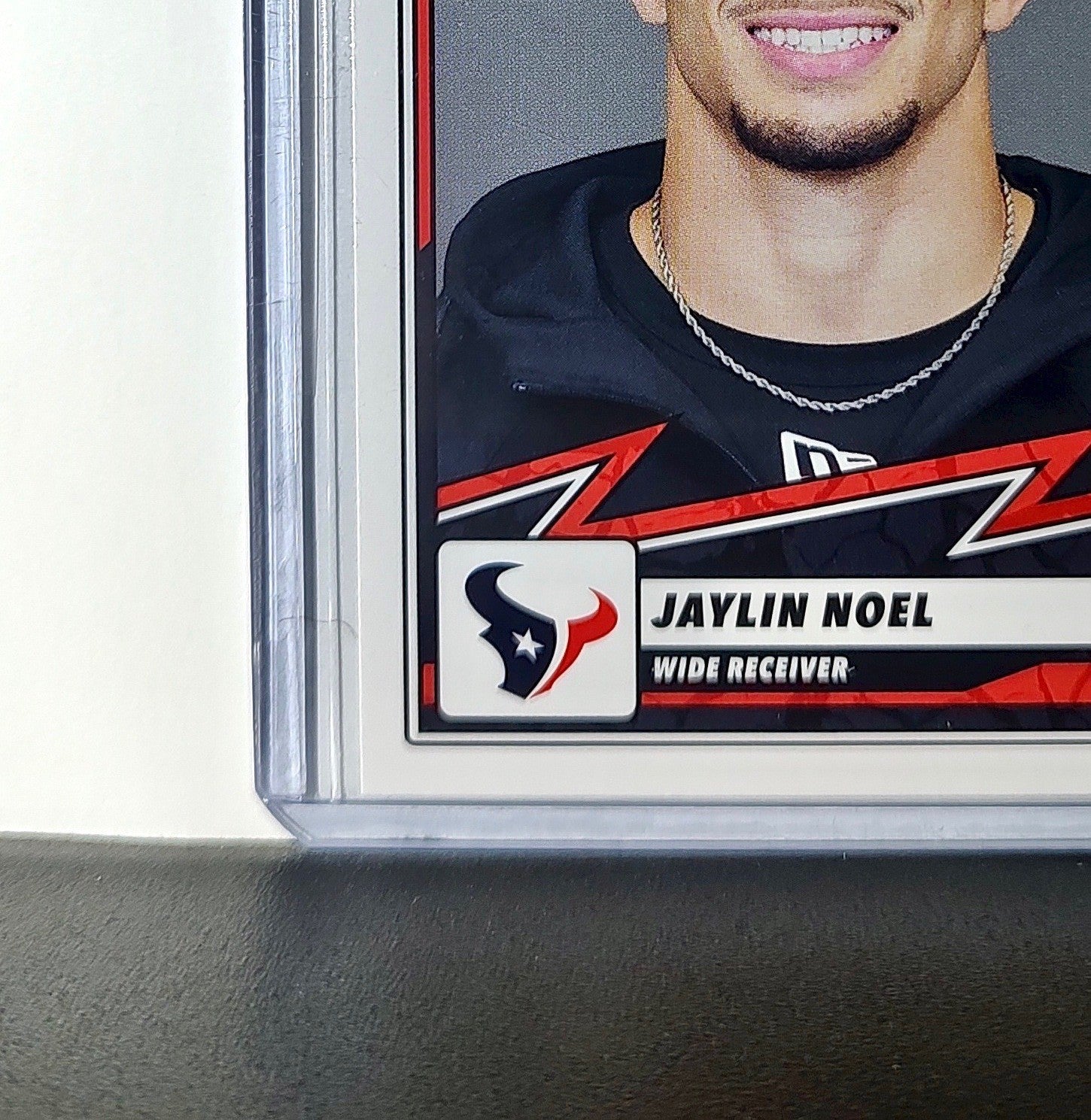 Jaylin Noel Rookie 2025 Panini NFL #93 Sticker Card Houston Texans