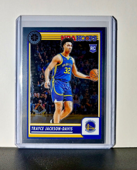 Trayce Jackson-Davis 2023-24 Panini Premium Stock NBA Hoops #68 Rookie Warriors