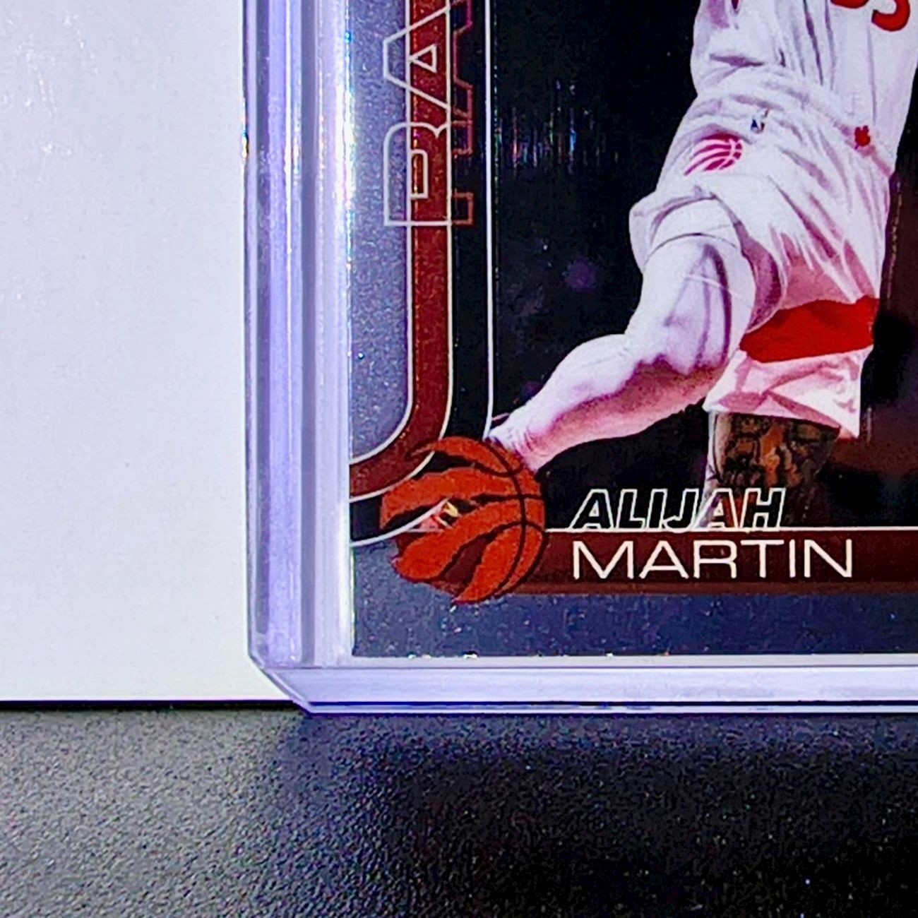 Alijah Martin Rookie 2025-26 NBA Topps Chrome Update #190 Card Toronto Raptors