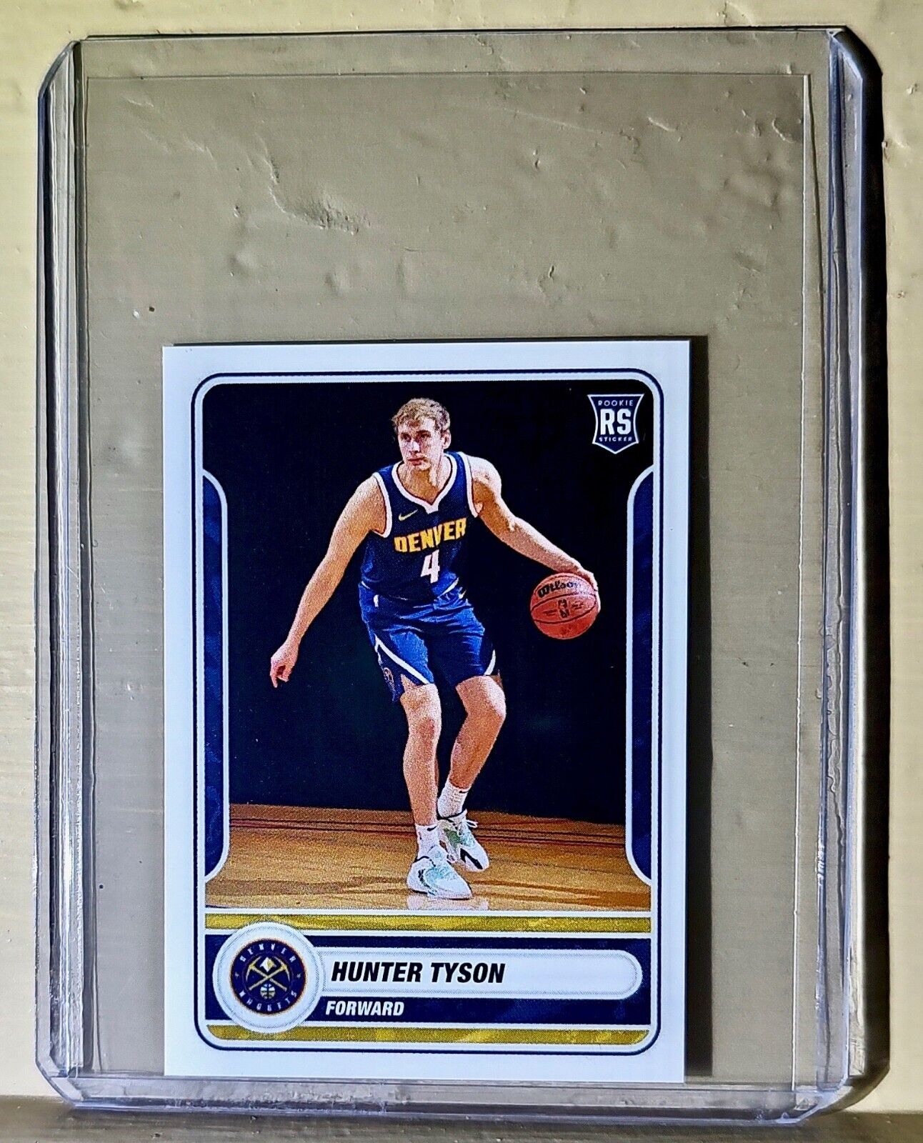 2023-24 Hunter Tyson Panini NBA Basketball #316 Sticker Denver Nuggets