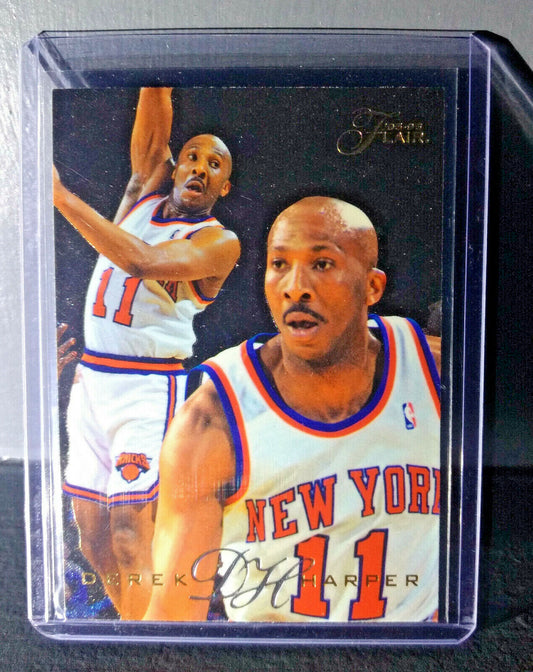 1995-96 Derek Harper Flair #89 Basketball Card