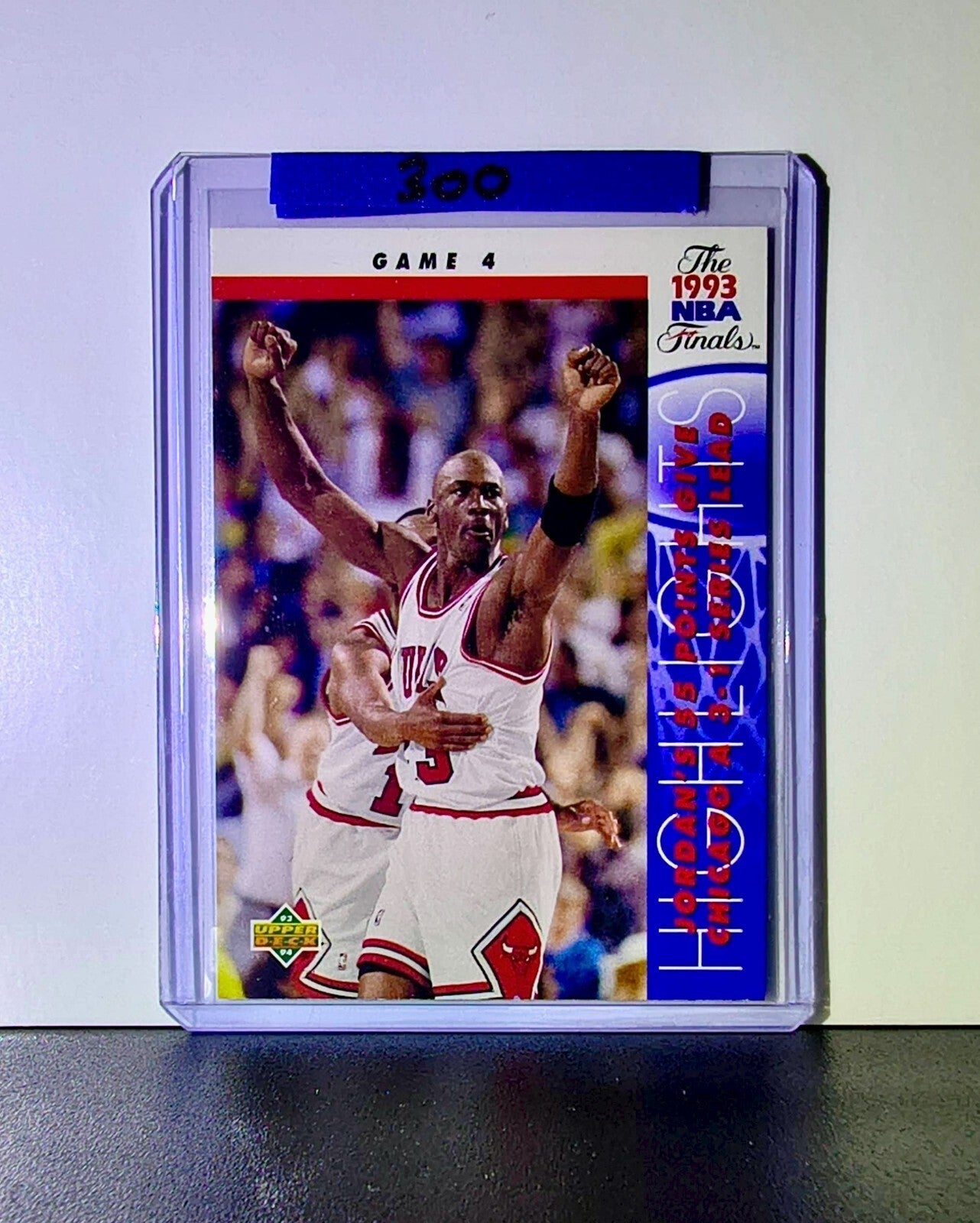 Michael Jordan 1993-94 Upper Deck NBA Finals #201 Basketball Card Chicago Bulls