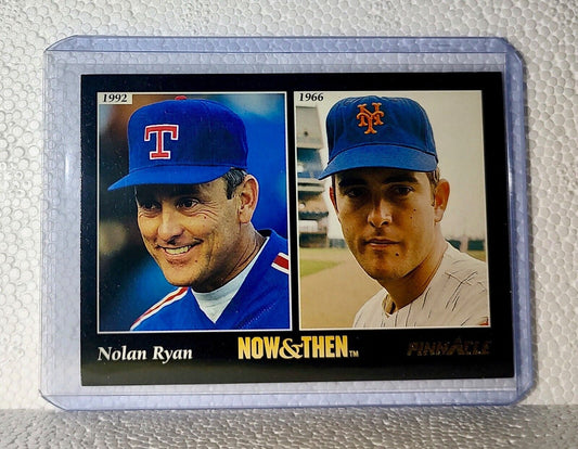 Nolan Ryan 1993 Pinnacle MLB #290 Baseball Card Mets/Angels/Astros/Rangers