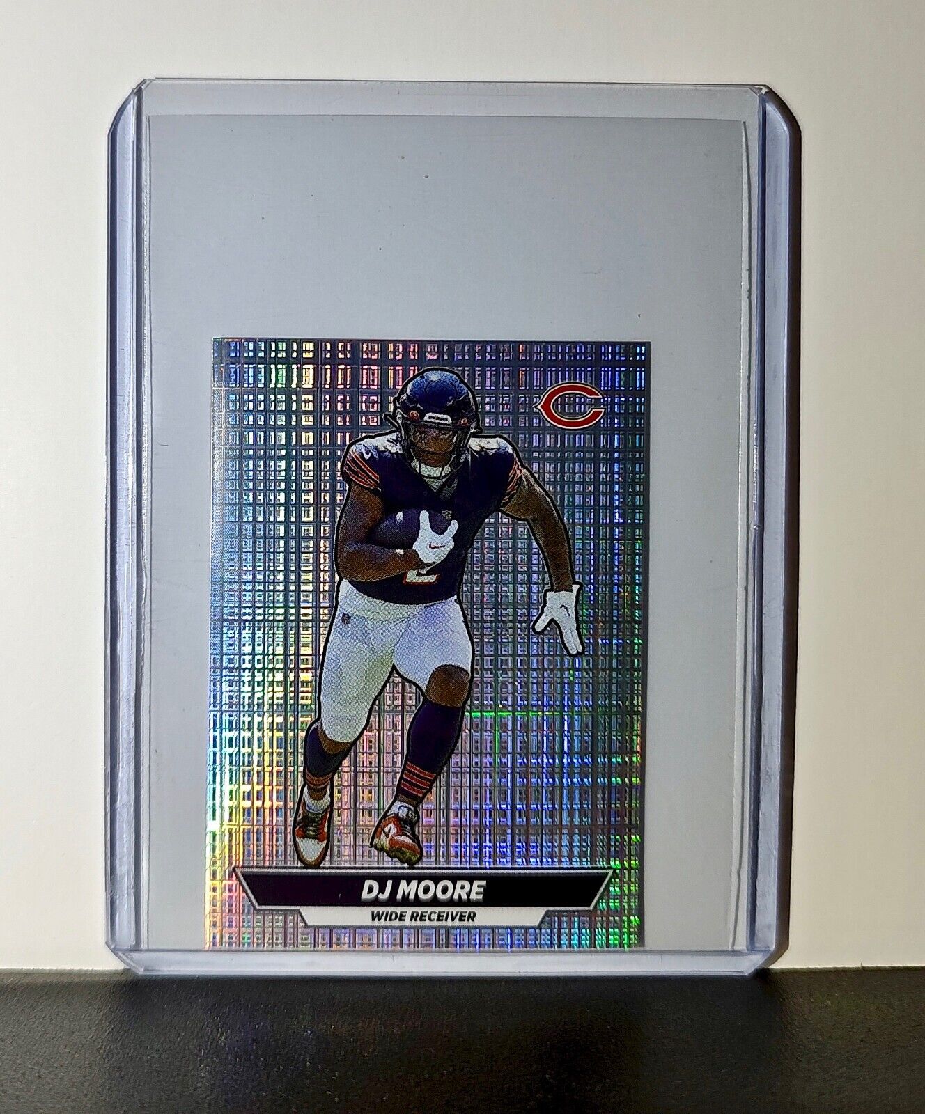 DJ Moore 2024 Panini NFL Sticker #362 Foil Chicago Bears