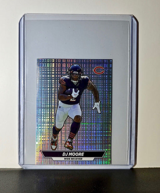 DJ Moore 2024 Panini NFL Sticker #362 Foil Chicago Bears